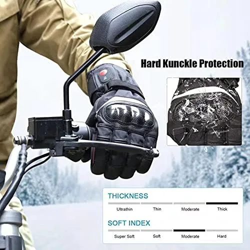 Miniatura 4 de Savior Heat - Guantes de esquí y snowboard eléctricos calefaccionados, recargables, para hombres y mujeres