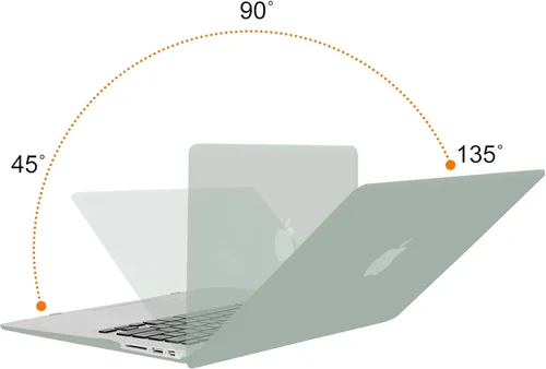 Miniatura 4 de MOSISO Funda compatible con MacBook Air de 13 pulgadas (modelos: A1369 y A1466, versión anterior 2010-2017), carcasa rígida de plástico, cubierta