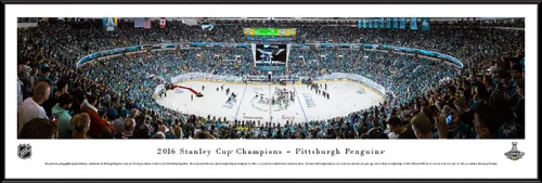 Miniatura 4 de Blakeway Worldwide Panoramas, Inc. 2016 NHL Stanley Cup Champions - Pittsburgh Penguins - Póster panorámico de la NHL y decoración de pared Póster