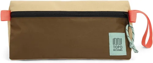 Miniatura 11 de Topo Designs Kit Dopp - Bolsa de viaje para artículos esenciales de cuidado personal, forma autoportante, totalmente forrada, nylon reciclado, Negro