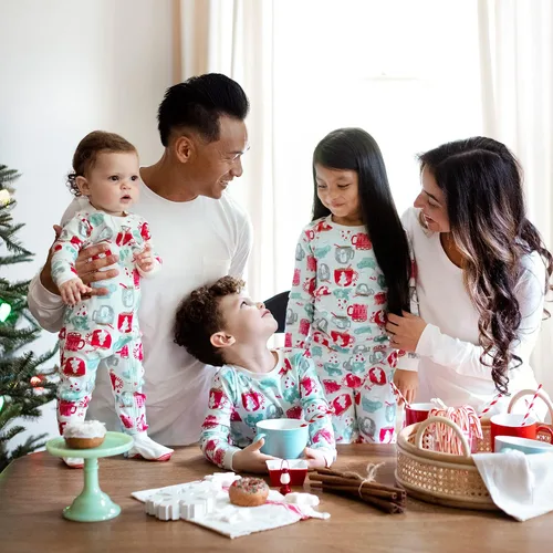 Miniatura 3 de Burts Bees Baby Pijama de algodón orgánico para vacaciones a juego para bebés