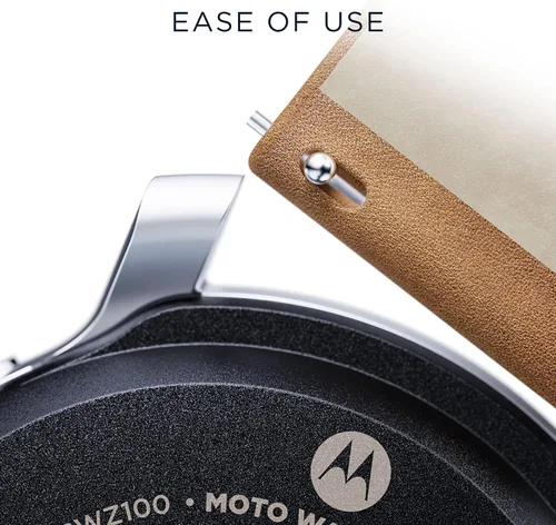 Miniatura 8 de Motorola Reloj inteligente Moto Watch 100 - Reloj inteligente de 1654in con GPS para hombres y mujeres batería de hasta 14 días frecuencia cardíaca