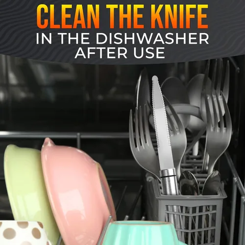 Miniatura 10 de Cuchillo de toronja con doble hoja dentada curva, cortador y pelador de frutas cítricas de acero inoxidable con mango ergonómico, apto