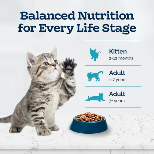 Miniatura 8 de Blue Buffalo Tastefuls Alimento para Gatitos con DHA - Comida Seca para Gatos Hecha en los Estados Unidos con Ingredientes Naturales, Receta