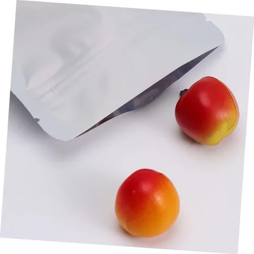Miniatura 7 de 100 bolsas de aluminio con cierre con cremallera con ventana transparente de grado alimenticio bolsas de embalaje para almacenamiento a granel