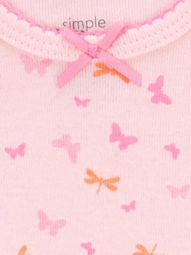 Miniatura 3 de Simple Joys by Carter's Paquete de 3 batas de algodón para bebé niña