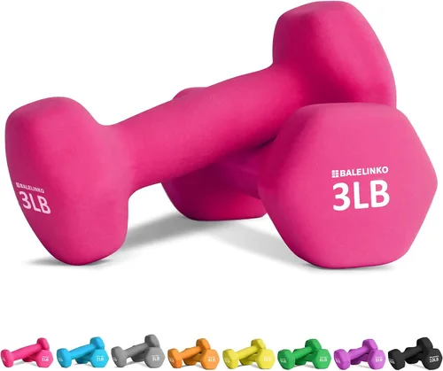 Miniatura 29 de Balelinko Equipo de Gimnasio en Casa, Entrenamiento de Fuerza, Pérdida de Peso, Pesos para Pilates, Yoga, Pesos para Mujeres, Hombres, Personas