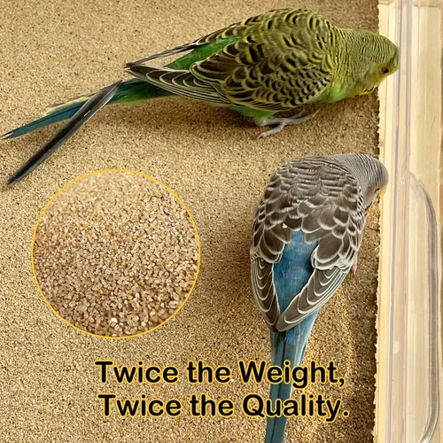 Miniatura 6 de S&X Papel de grava para jaula de pájaros, paquete de 30 forros de jaula de pájaros de 15 x 9.5 pulgadas, desechables para mejorar la higiene