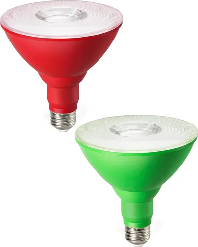 Miniatura 16 de EDISHINE PAR38 Bombillas LED de inundación para exteriores, paquete de 2 unidades, equivalente a 120 W, regulable, impermeable, bombilla LED