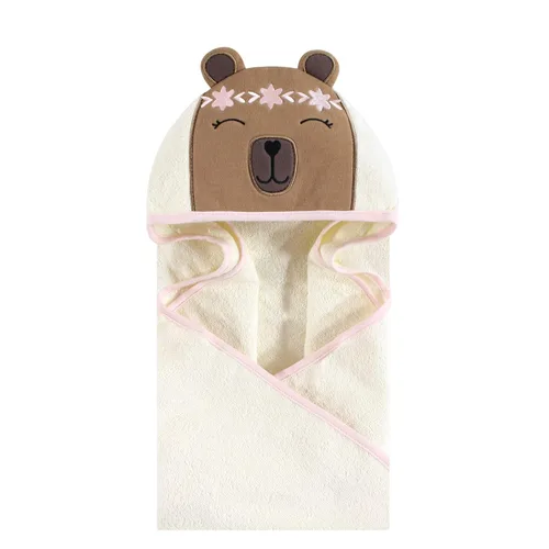 Miniatura 37 de Hudson Baby Toalla unisex de algodón con capucha con cara de animal para bebé, abeja amarilla, talla única Amarillo Bee