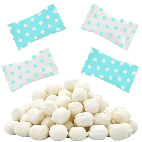Miniatura 19 de Fruidles Big Dots - Menta para después de la cena, sin grasa, certificado Kosher, envueltas individualmente (rosa brillante, 55 piezas)