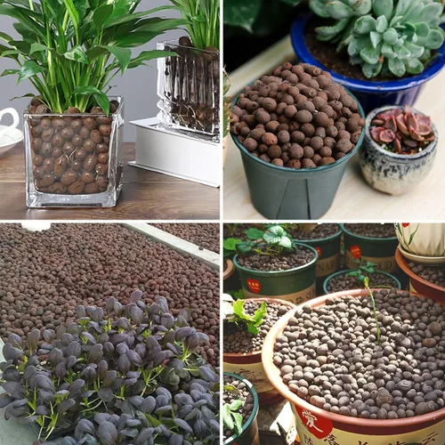 Miniatura 5 de Suministros hidropónicos de arcilla expandida Leca de 10 libras para plantas de jardín de interior (10 libras)