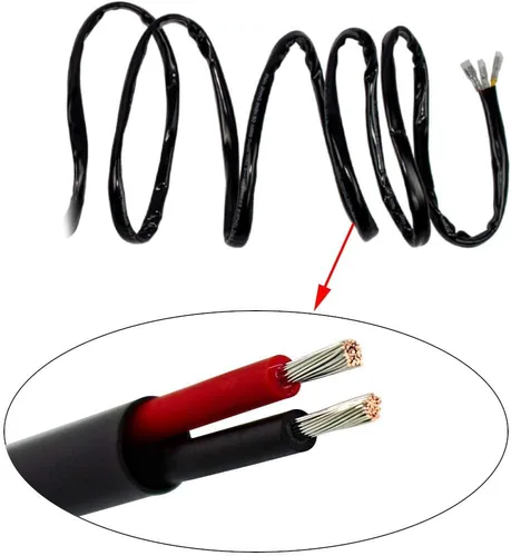 Miniatura 2 de Kit de arnés de cableado de doble color/haz alto y bajo con control remoto DC12V Máximo 300W 40A Luces LED Cable de núcleo de 14AWG Arnés