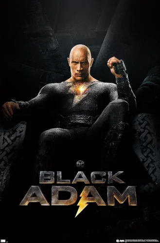 Miniatura 11 de Trends International DC Comics Movie Black Adam - Póster de pared de una hoja Versión con marco negro