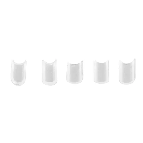 Miniatura 7 de 2 bolsas U Tip Clear Granule Beads Extensions Bonding or Rebond, paquete de pegamento de fusión en forma de uñas, extensión de cabello blanco