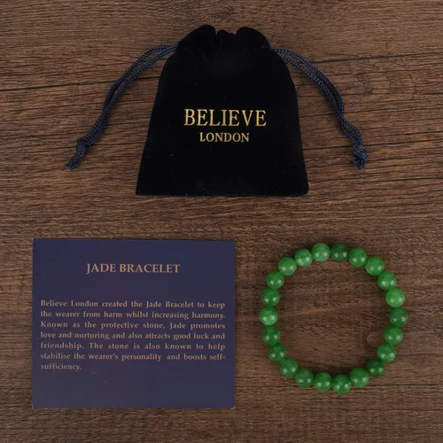 Miniatura 2 de Believe London - Brazalete de gemas semipreciosas para curar los chacras para hombres y mujeres cristal contra la ansiedad piedra natural