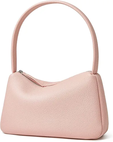 Miniatura 6 de Daiblueland Bolso pequeño de cuero para mujer, bolso de mano de lujo con cierre de cremallera