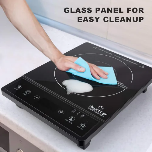 Miniatura 6 de Duxtop - Parrilla de inducción portátil, quemador de encimera, quemador de inducción con temporizador y sensor táctil, 1800W 8500ST E210C2