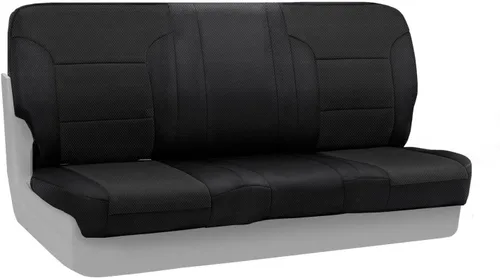 Miniatura 13 de Coverking Custom Fit Funda para asiento Select Chrysler 200 modelos – spacermesh, Negro/Gris Topo (Black/Taupe Insert)