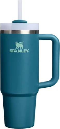 Miniatura 19 de Stanley Quencher H2.0 - Vaso de acero inoxidable con asa, pajilla y tapa FlowState giratoria de 3 posiciones; aislamiento térmico, sin BPA; apto