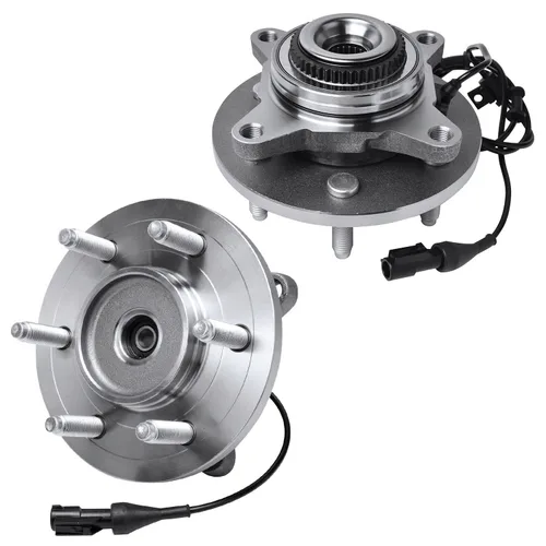 Miniatura 31 de Detroit Axle - Bujes de rodamiento de rueda traseros de 2 piezas para Volkswagen Jetta Beetle Golf City Audi TT Quattro, 2 rodamientos de ruedas