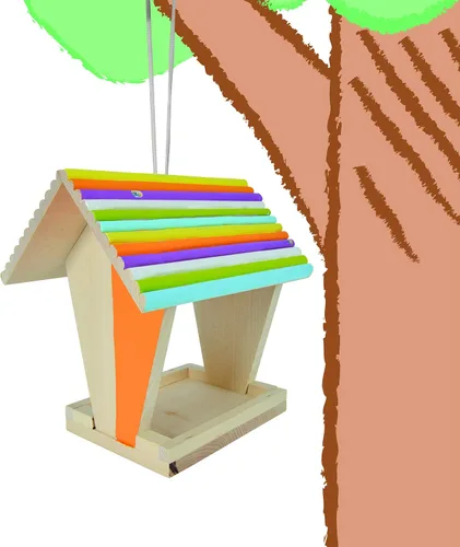 Miniatura 2 de EH Outdoor Futterhaus zum Zusammenbauen