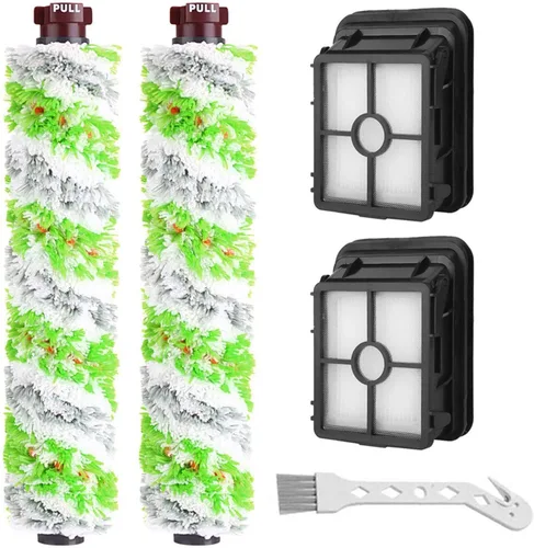 Piezas de repuesto para cepillo de mascotas multisuperficie y filtros de vacío 1866 de repuesto para aspiradora Bissell CrossWave Pet Pro 2306 1785