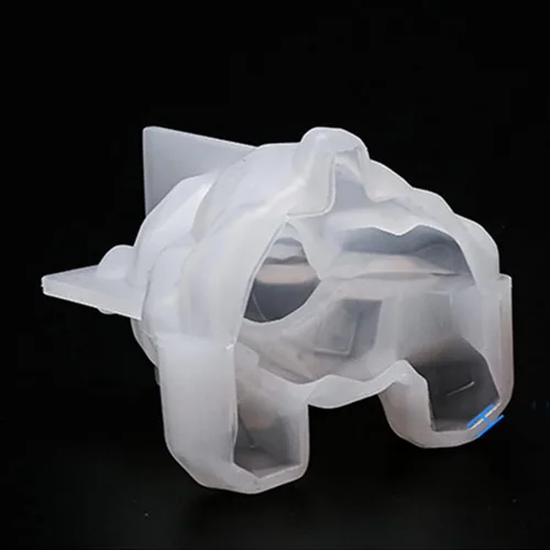 Miniatura 2 de Molde de oso 3D para manualidades, adornos de resina epoxi, colgante colgante, decoración del hogar, molde de fundición, molde de silicona
