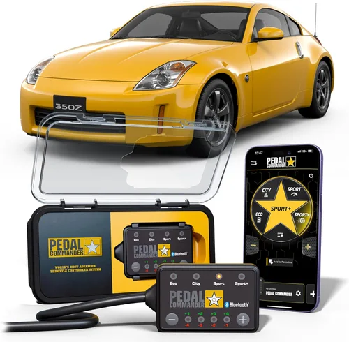 PEDAL COMMANDER Controlador de respuesta del acelerador para Nissan 350Z (2003-2009) - Compatible con: Base, entusiasta, Grand Touring, Touring