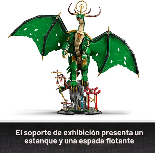 Miniatura 4 de LEGO NINJAGO The Guardian Dragon - Kit de construcción de modelos de la serie Legends Monstrosity - Decoración de habitación para adolescentes
