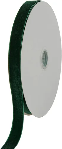 Miniatura 14 de Bobina de cinta de terciopelo negro de 20 yardas, 1 pulgada