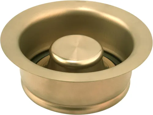 Miniatura 4 de Artiwell Brida y Tapón para Triturador de Basura de Fregadero, Brida Universal Compatible con Orificio de Drenaje Estándar de 3-1/2 Pulgadas, Bronce