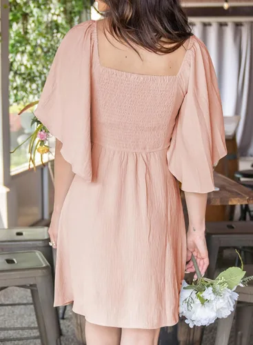 Miniatura 3 de Dokotoo Vestidos para mujer Primavera Verano Cuello en V Profundo Elegante Corbata Mini Vestido S-XL