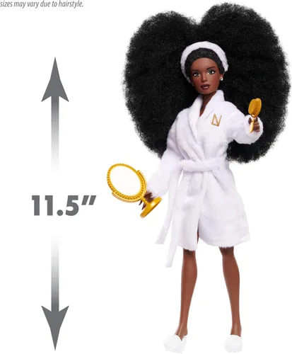 Miniatura 3 de Naturalistas Fashion Pack Wash Day - Conjunto de 5 piezas y accesorios para muñecas Naturalistas de 11.5 pulgadas de alto, diseñado y desarrollado