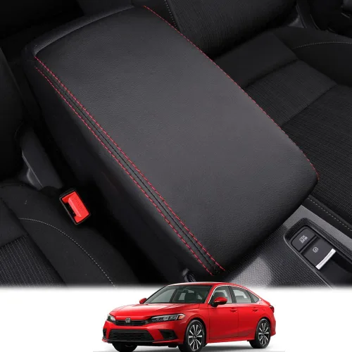 Miniatura 8 de Rifoda Funda para reposabrazos de consola central Civic de 11ª generación, adecuada para Honda Civic Sedan Hatchback LX EX EX-L Sport Touring 2022