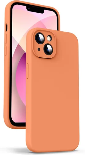 Miniatura 120 de Supdeal Funda de silicona líquida para iPhone 12 Pro Max, [protección de cámara] [antihuellas dactilares] [carga inalámbrica] Funda protectora de 4