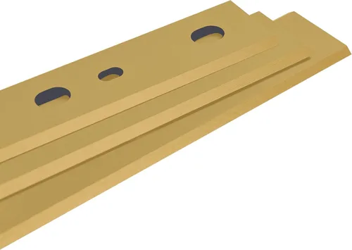 Miniatura 4 de FOXBC Repuesto de cuchillas de titanio de 13 pulgadas para cepilladora DeWalt DW735 DW735X, repuesto DW7352, juego de 3