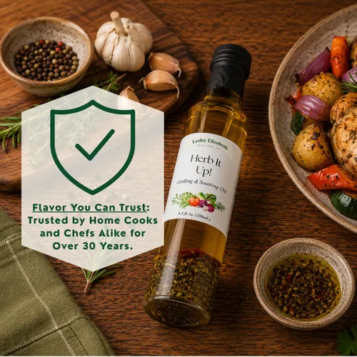 Miniatura 4 de Herb It Up - Aceite de cocina para asar y saltear, 10 onzas líquidas, mezcla de aceite de oliva/canola, certificado KosherMi, vegano, a base
