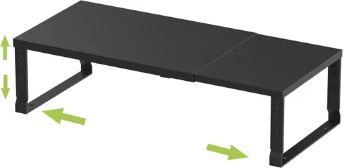 Miniatura 15 de Jojocross Organizador de estante de especias apilable y expandible para gabinete de cocina, estante de mostrador ajustable, encimera, despensa, 1