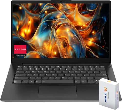 Lenovo Portátil comercial V14, procesador AMD Ryzen 5 7520U de 4 núcleos, almacenamiento SSD de 1 TB, memoria DDR5 de 8 GB, pantalla FHD 1080p de 14