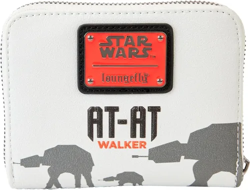 Miniatura 4 de Loungefly Star Wars billetera lenticular de at at at exclusiva, convención de verano