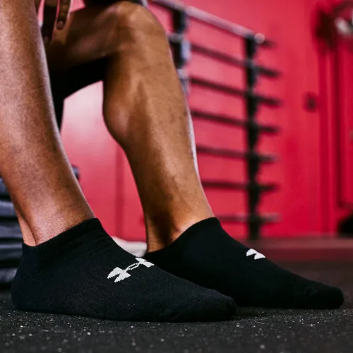 Miniatura 6 de Under Armour - Calcetines invisibles de algodón de entrenamiento para adultos, multipares