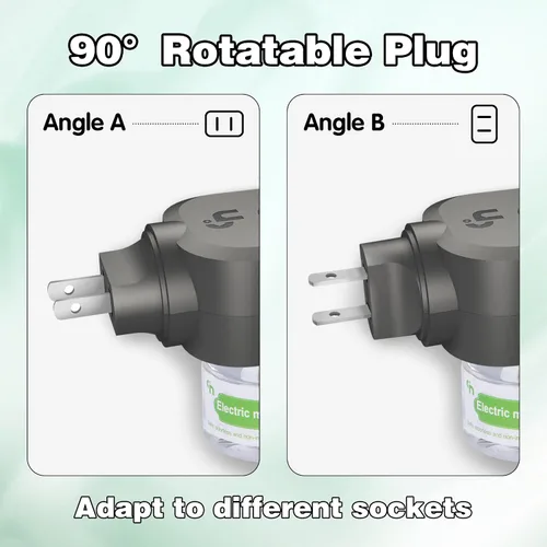 Miniatura 5 de Repelente de mosquitos para uso en interiores, control de aplicación Bluetooth, repelente electrónico de mosquitos, con 2 recambios repelentes