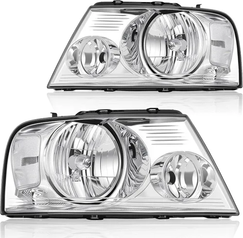 Miniatura 15 de AUTOSAVER88 Conjunto de faros delanteros compatible con Ford F150 F-150 2004 2005 2006 2007 2008 04-08/2006-2008 Lincoln Mark LT, reemplazo de faro