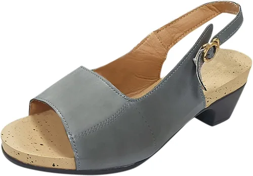 2022 - Sandalias para mujer, calzado de oficina, zapatos de vestir formales para mujer, zapatos de moda de tacón alto, zapatos para caminar, Zapato