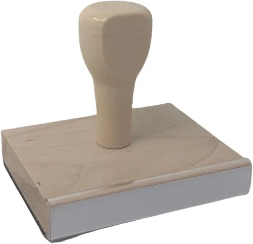 Miniatura 2 de Progress Happens Outside Your Comfort Zone - Sello de madera de 2 x 3 pulgadas