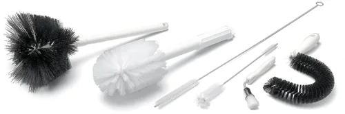 Miniatura 6 de CFS 4002500 Sparta - Cepillo para decantador de café, cerdas de poliéster suave, diámetro de cerdas de 6-1/2 pulgadas, longitud del cepillo de 4-1/2