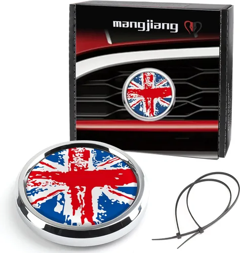 Miniatura 7 de Cubierta cromada para parrilla de parachoques delantero 3D para Mini Cooper One S JCW R50 R52 R53 R55 R56 R60 R61 F54 F55 F56 F57 F60 Hatchback