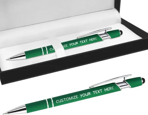 Miniatura 58 de Bolígrafos personalizados con lápiz óptico y grabado gratis, bolígrafos personalizados para negocios, graduación, aniversarios (hasta 500 unidades)