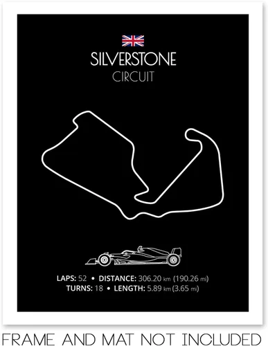 Miniatura 105 de Custom Car Posters Póster hecho a mano compatible con Autodromo Enzo e Dino Ferrari (Imola, Italia), póster de pista de carreras diseñado